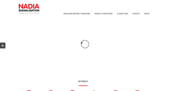 Desktop Screenshot of nadia-europ.com